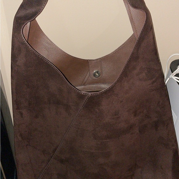 Banana Republic Factory Vegan Leather Slouchy Tote - Picture 5 of 5